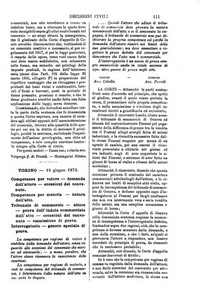 Annali della giurisprudenza italiana raccolta generale delle decisioni delle Corti di cassazione e d'appello in materia civile, criminale, commerciale, di diritto pubblico e amministrativo, e di procedura civile e penale