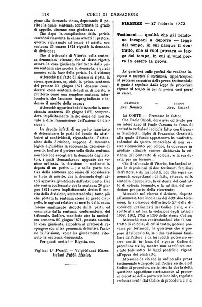 Annali della giurisprudenza italiana raccolta generale delle decisioni delle Corti di cassazione e d'appello in materia civile, criminale, commerciale, di diritto pubblico e amministrativo, e di procedura civile e penale