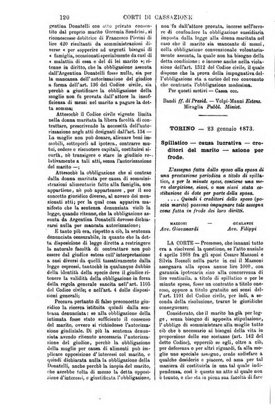 Annali della giurisprudenza italiana raccolta generale delle decisioni delle Corti di cassazione e d'appello in materia civile, criminale, commerciale, di diritto pubblico e amministrativo, e di procedura civile e penale