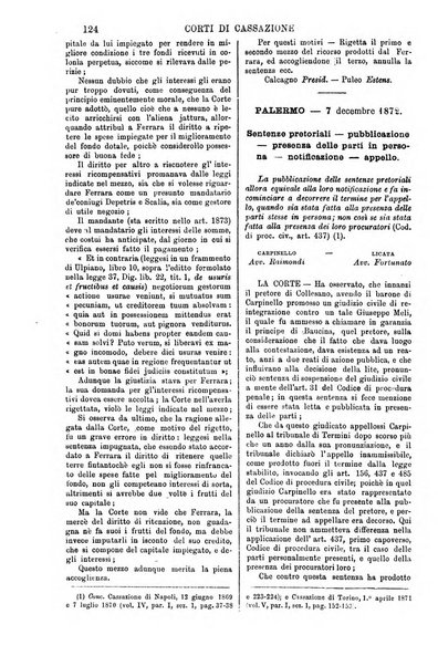 Annali della giurisprudenza italiana raccolta generale delle decisioni delle Corti di cassazione e d'appello in materia civile, criminale, commerciale, di diritto pubblico e amministrativo, e di procedura civile e penale