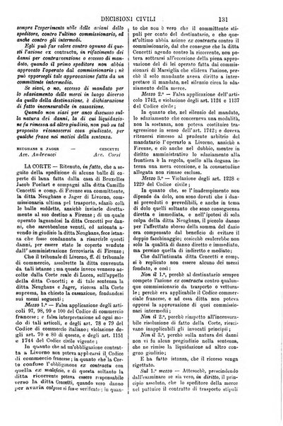 Annali della giurisprudenza italiana raccolta generale delle decisioni delle Corti di cassazione e d'appello in materia civile, criminale, commerciale, di diritto pubblico e amministrativo, e di procedura civile e penale