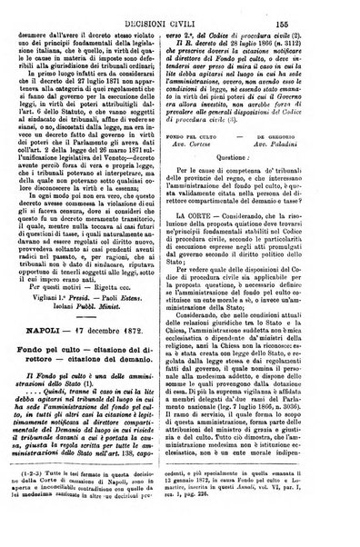 Annali della giurisprudenza italiana raccolta generale delle decisioni delle Corti di cassazione e d'appello in materia civile, criminale, commerciale, di diritto pubblico e amministrativo, e di procedura civile e penale