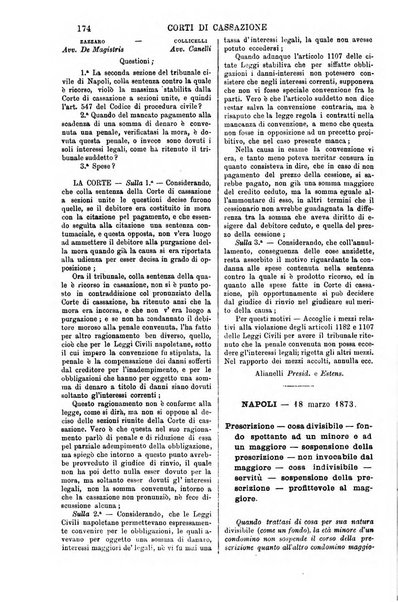 Annali della giurisprudenza italiana raccolta generale delle decisioni delle Corti di cassazione e d'appello in materia civile, criminale, commerciale, di diritto pubblico e amministrativo, e di procedura civile e penale