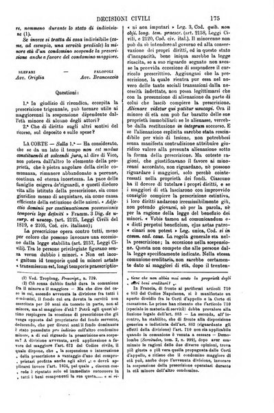 Annali della giurisprudenza italiana raccolta generale delle decisioni delle Corti di cassazione e d'appello in materia civile, criminale, commerciale, di diritto pubblico e amministrativo, e di procedura civile e penale