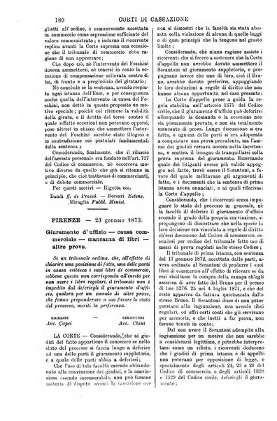 Annali della giurisprudenza italiana raccolta generale delle decisioni delle Corti di cassazione e d'appello in materia civile, criminale, commerciale, di diritto pubblico e amministrativo, e di procedura civile e penale