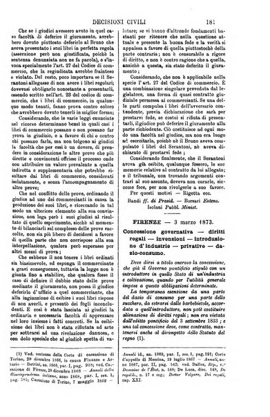 Annali della giurisprudenza italiana raccolta generale delle decisioni delle Corti di cassazione e d'appello in materia civile, criminale, commerciale, di diritto pubblico e amministrativo, e di procedura civile e penale