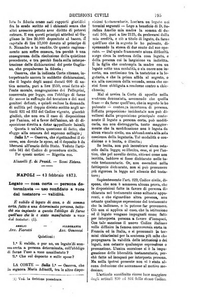 Annali della giurisprudenza italiana raccolta generale delle decisioni delle Corti di cassazione e d'appello in materia civile, criminale, commerciale, di diritto pubblico e amministrativo, e di procedura civile e penale