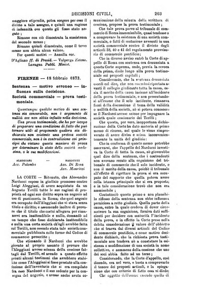 Annali della giurisprudenza italiana raccolta generale delle decisioni delle Corti di cassazione e d'appello in materia civile, criminale, commerciale, di diritto pubblico e amministrativo, e di procedura civile e penale