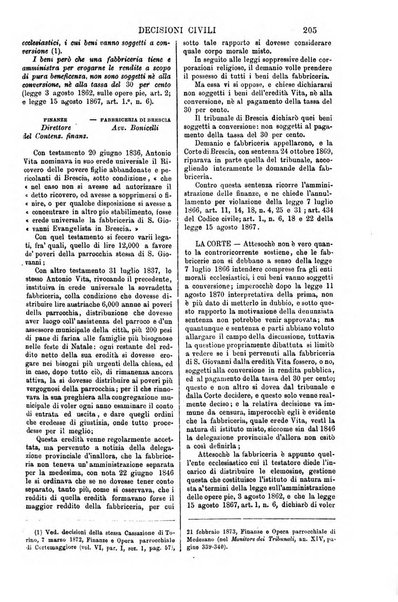 Annali della giurisprudenza italiana raccolta generale delle decisioni delle Corti di cassazione e d'appello in materia civile, criminale, commerciale, di diritto pubblico e amministrativo, e di procedura civile e penale