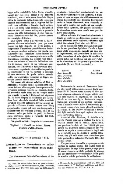 Annali della giurisprudenza italiana raccolta generale delle decisioni delle Corti di cassazione e d'appello in materia civile, criminale, commerciale, di diritto pubblico e amministrativo, e di procedura civile e penale