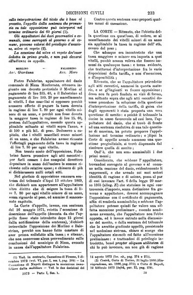 Annali della giurisprudenza italiana raccolta generale delle decisioni delle Corti di cassazione e d'appello in materia civile, criminale, commerciale, di diritto pubblico e amministrativo, e di procedura civile e penale