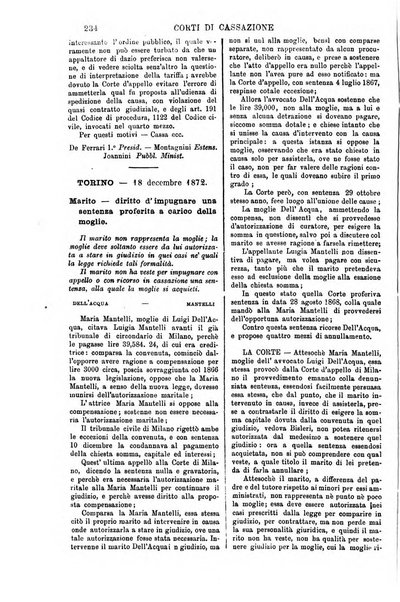 Annali della giurisprudenza italiana raccolta generale delle decisioni delle Corti di cassazione e d'appello in materia civile, criminale, commerciale, di diritto pubblico e amministrativo, e di procedura civile e penale