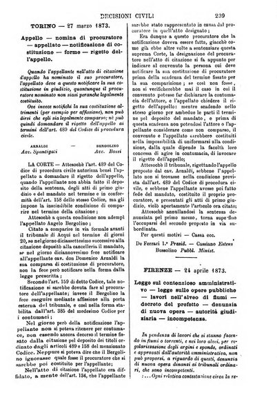 Annali della giurisprudenza italiana raccolta generale delle decisioni delle Corti di cassazione e d'appello in materia civile, criminale, commerciale, di diritto pubblico e amministrativo, e di procedura civile e penale