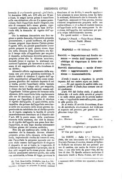 Annali della giurisprudenza italiana raccolta generale delle decisioni delle Corti di cassazione e d'appello in materia civile, criminale, commerciale, di diritto pubblico e amministrativo, e di procedura civile e penale