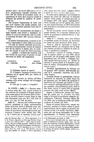 Annali della giurisprudenza italiana raccolta generale delle decisioni delle Corti di cassazione e d'appello in materia civile, criminale, commerciale, di diritto pubblico e amministrativo, e di procedura civile e penale