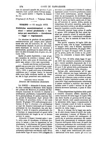 Annali della giurisprudenza italiana raccolta generale delle decisioni delle Corti di cassazione e d'appello in materia civile, criminale, commerciale, di diritto pubblico e amministrativo, e di procedura civile e penale