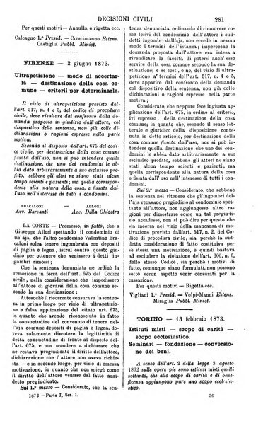 Annali della giurisprudenza italiana raccolta generale delle decisioni delle Corti di cassazione e d'appello in materia civile, criminale, commerciale, di diritto pubblico e amministrativo, e di procedura civile e penale