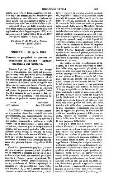 Annali della giurisprudenza italiana raccolta generale delle decisioni delle Corti di cassazione e d'appello in materia civile, criminale, commerciale, di diritto pubblico e amministrativo, e di procedura civile e penale