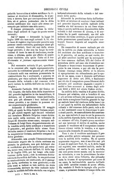 Annali della giurisprudenza italiana raccolta generale delle decisioni delle Corti di cassazione e d'appello in materia civile, criminale, commerciale, di diritto pubblico e amministrativo, e di procedura civile e penale