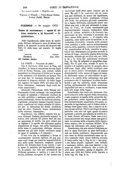 Annali della giurisprudenza italiana raccolta generale delle decisioni delle Corti di cassazione e d'appello in materia civile, criminale, commerciale, di diritto pubblico e amministrativo, e di procedura civile e penale