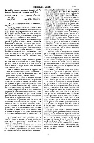 Annali della giurisprudenza italiana raccolta generale delle decisioni delle Corti di cassazione e d'appello in materia civile, criminale, commerciale, di diritto pubblico e amministrativo, e di procedura civile e penale