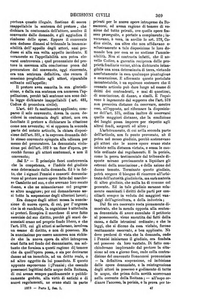 Annali della giurisprudenza italiana raccolta generale delle decisioni delle Corti di cassazione e d'appello in materia civile, criminale, commerciale, di diritto pubblico e amministrativo, e di procedura civile e penale