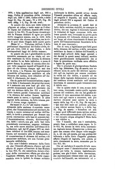 Annali della giurisprudenza italiana raccolta generale delle decisioni delle Corti di cassazione e d'appello in materia civile, criminale, commerciale, di diritto pubblico e amministrativo, e di procedura civile e penale