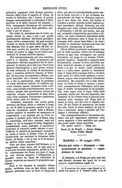 Annali della giurisprudenza italiana raccolta generale delle decisioni delle Corti di cassazione e d'appello in materia civile, criminale, commerciale, di diritto pubblico e amministrativo, e di procedura civile e penale