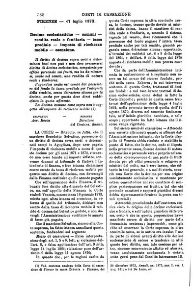 Annali della giurisprudenza italiana raccolta generale delle decisioni delle Corti di cassazione e d'appello in materia civile, criminale, commerciale, di diritto pubblico e amministrativo, e di procedura civile e penale