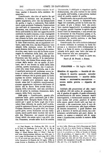 Annali della giurisprudenza italiana raccolta generale delle decisioni delle Corti di cassazione e d'appello in materia civile, criminale, commerciale, di diritto pubblico e amministrativo, e di procedura civile e penale