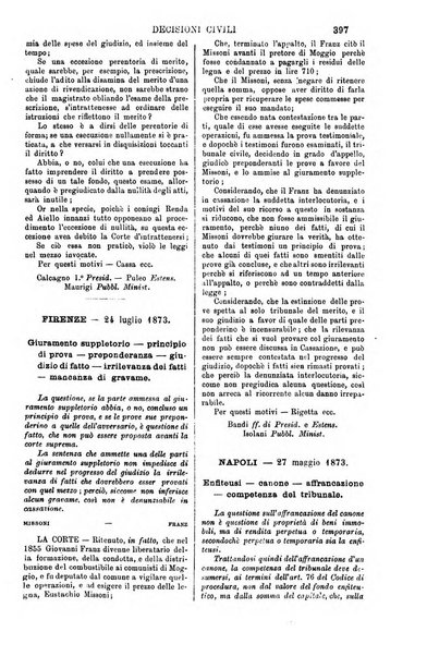 Annali della giurisprudenza italiana raccolta generale delle decisioni delle Corti di cassazione e d'appello in materia civile, criminale, commerciale, di diritto pubblico e amministrativo, e di procedura civile e penale