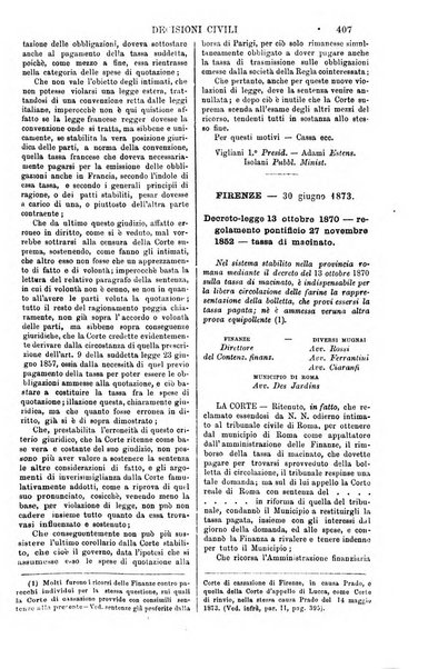 Annali della giurisprudenza italiana raccolta generale delle decisioni delle Corti di cassazione e d'appello in materia civile, criminale, commerciale, di diritto pubblico e amministrativo, e di procedura civile e penale