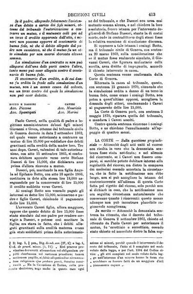 Annali della giurisprudenza italiana raccolta generale delle decisioni delle Corti di cassazione e d'appello in materia civile, criminale, commerciale, di diritto pubblico e amministrativo, e di procedura civile e penale