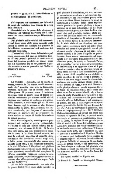 Annali della giurisprudenza italiana raccolta generale delle decisioni delle Corti di cassazione e d'appello in materia civile, criminale, commerciale, di diritto pubblico e amministrativo, e di procedura civile e penale