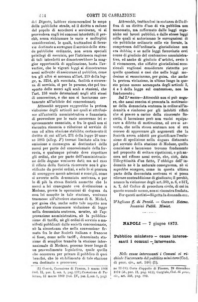 Annali della giurisprudenza italiana raccolta generale delle decisioni delle Corti di cassazione e d'appello in materia civile, criminale, commerciale, di diritto pubblico e amministrativo, e di procedura civile e penale