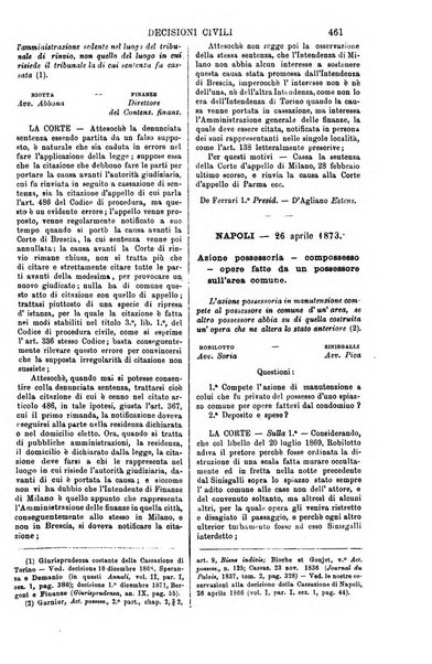 Annali della giurisprudenza italiana raccolta generale delle decisioni delle Corti di cassazione e d'appello in materia civile, criminale, commerciale, di diritto pubblico e amministrativo, e di procedura civile e penale