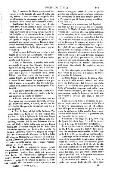 Annali della giurisprudenza italiana raccolta generale delle decisioni delle Corti di cassazione e d'appello in materia civile, criminale, commerciale, di diritto pubblico e amministrativo, e di procedura civile e penale