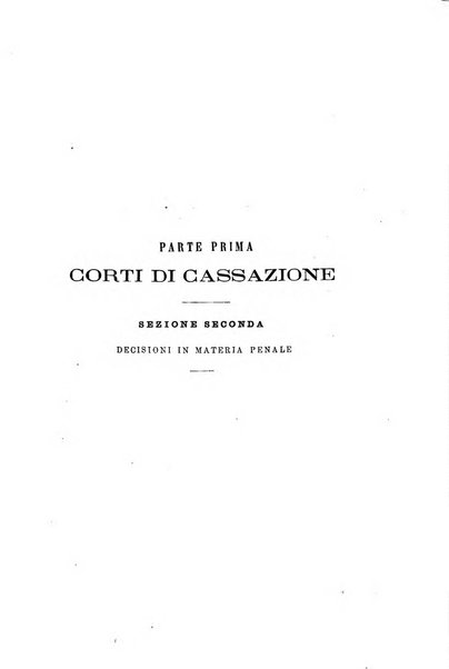 Annali della giurisprudenza italiana raccolta generale delle decisioni delle Corti di cassazione e d'appello in materia civile, criminale, commerciale, di diritto pubblico e amministrativo, e di procedura civile e penale