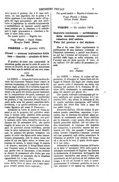 Annali della giurisprudenza italiana raccolta generale delle decisioni delle Corti di cassazione e d'appello in materia civile, criminale, commerciale, di diritto pubblico e amministrativo, e di procedura civile e penale