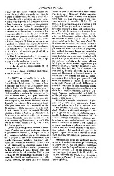 Annali della giurisprudenza italiana raccolta generale delle decisioni delle Corti di cassazione e d'appello in materia civile, criminale, commerciale, di diritto pubblico e amministrativo, e di procedura civile e penale