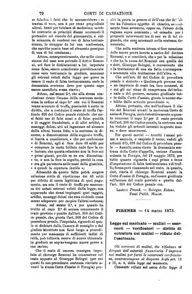 Annali della giurisprudenza italiana raccolta generale delle decisioni delle Corti di cassazione e d'appello in materia civile, criminale, commerciale, di diritto pubblico e amministrativo, e di procedura civile e penale