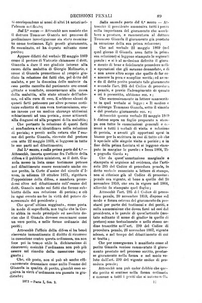 Annali della giurisprudenza italiana raccolta generale delle decisioni delle Corti di cassazione e d'appello in materia civile, criminale, commerciale, di diritto pubblico e amministrativo, e di procedura civile e penale