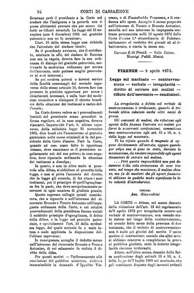 Annali della giurisprudenza italiana raccolta generale delle decisioni delle Corti di cassazione e d'appello in materia civile, criminale, commerciale, di diritto pubblico e amministrativo, e di procedura civile e penale