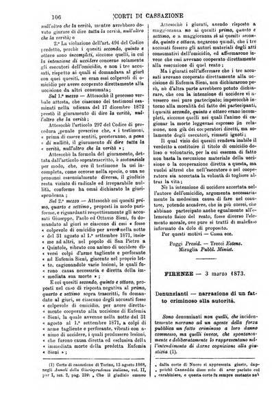 Annali della giurisprudenza italiana raccolta generale delle decisioni delle Corti di cassazione e d'appello in materia civile, criminale, commerciale, di diritto pubblico e amministrativo, e di procedura civile e penale