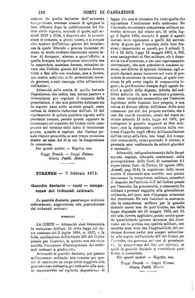 Annali della giurisprudenza italiana raccolta generale delle decisioni delle Corti di cassazione e d'appello in materia civile, criminale, commerciale, di diritto pubblico e amministrativo, e di procedura civile e penale