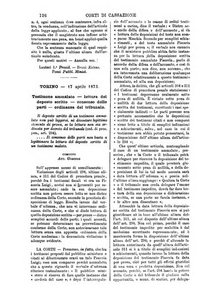 Annali della giurisprudenza italiana raccolta generale delle decisioni delle Corti di cassazione e d'appello in materia civile, criminale, commerciale, di diritto pubblico e amministrativo, e di procedura civile e penale