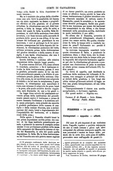 Annali della giurisprudenza italiana raccolta generale delle decisioni delle Corti di cassazione e d'appello in materia civile, criminale, commerciale, di diritto pubblico e amministrativo, e di procedura civile e penale