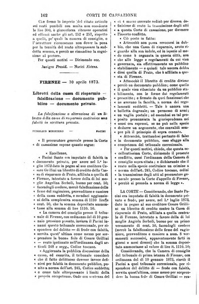 Annali della giurisprudenza italiana raccolta generale delle decisioni delle Corti di cassazione e d'appello in materia civile, criminale, commerciale, di diritto pubblico e amministrativo, e di procedura civile e penale