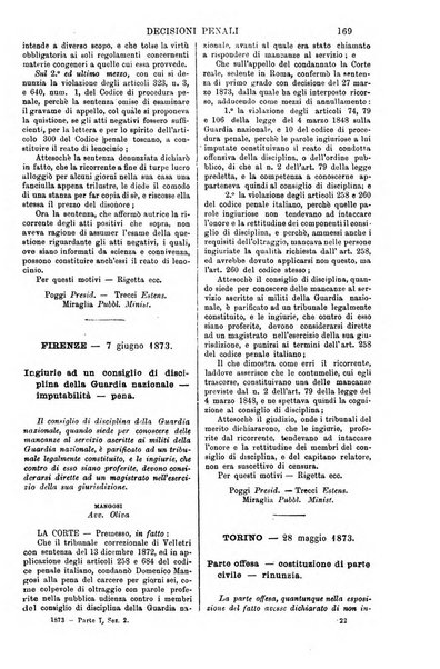 Annali della giurisprudenza italiana raccolta generale delle decisioni delle Corti di cassazione e d'appello in materia civile, criminale, commerciale, di diritto pubblico e amministrativo, e di procedura civile e penale