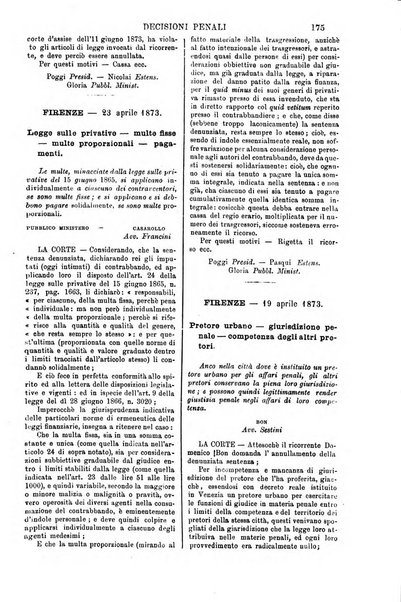 Annali della giurisprudenza italiana raccolta generale delle decisioni delle Corti di cassazione e d'appello in materia civile, criminale, commerciale, di diritto pubblico e amministrativo, e di procedura civile e penale